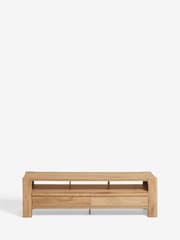 Natural Heath Oak Effect Up to 65 inch TV Unit - Image 2 of 6