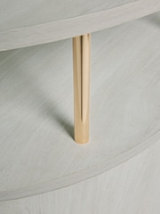 Light Evie Oak Effect Drinks Cabinet - Image 8 of 8