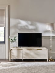 Light Natural Mia Oak Effect Wide TV Unit - Image 2 of 9