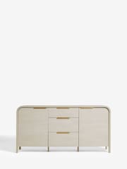 Light Natural Mia Oak Effect Large Sideboard - Image 5 of 8