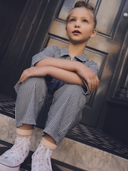 Blue Stripe Boilersuit (3-16yrs) - Image 2 of 9