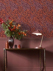 William Morris At Home Plum Willow Bough A4 Wallpaper Sample - Image 1 of 4