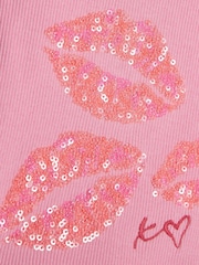 River Island Pink Sequin Tank Top 2 Pack - Image 3 of 3