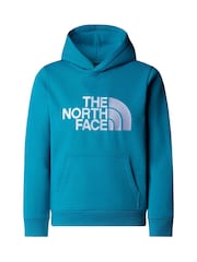 Modra bela - The North Face dečki najstniki Drew Peak Pullover kapucar; jopa/pulover s kapuco - Slika 1 iz 2