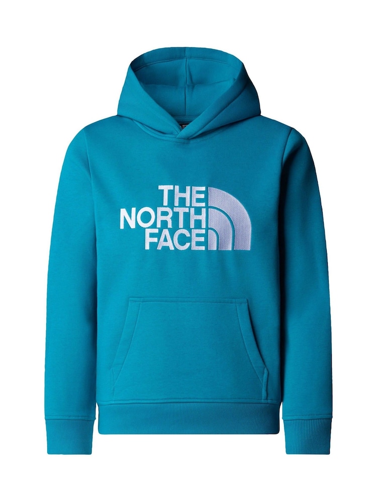 Modra bela - The North Face dečki najstniki Drew Peak Pullover kapucar; jopa/pulover s kapuco - Slika 1 iz 2