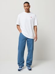 Blanco - The North Face AXYS Oversized Back Print T-Shirt - Imagen 3 de 5