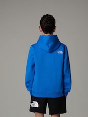 modra - The North Face dečki najstniki Drew Peak Pullover kapucar; jopa/pulover s kapuco - Slika 2 iz 3