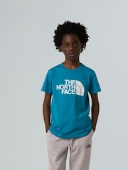 The North Face Blue White Boys Easy T-Shirt - Image 1 of 5