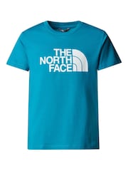 The North Face Blue White Boys Easy T-Shirt - Image 4 of 5