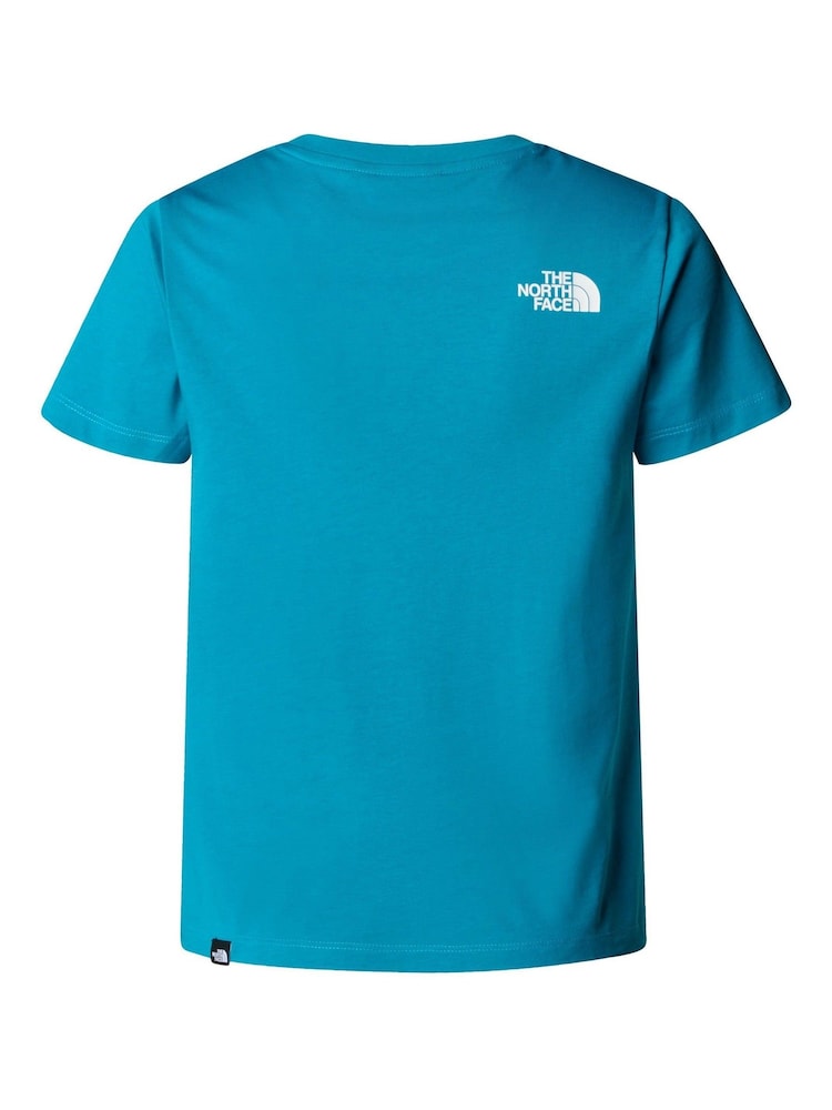 The North Face Blue White Boys Easy T-Shirt - Image 5 of 5