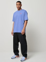 The North Face Blue AXYS Oversized Back Print T-Shirt - Image 2 of 7
