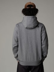 The North Face Grey Simple Dome Full Zip Hoodie - Image 4 of 4
