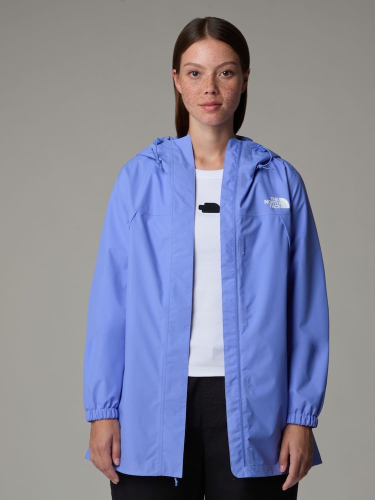 The North Face Light Blue Womens Antora Waterproof Jacket - Image 1 of 4