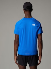 The North Face Blue Sunriser Tech T-Shirt - Image 2 of 3