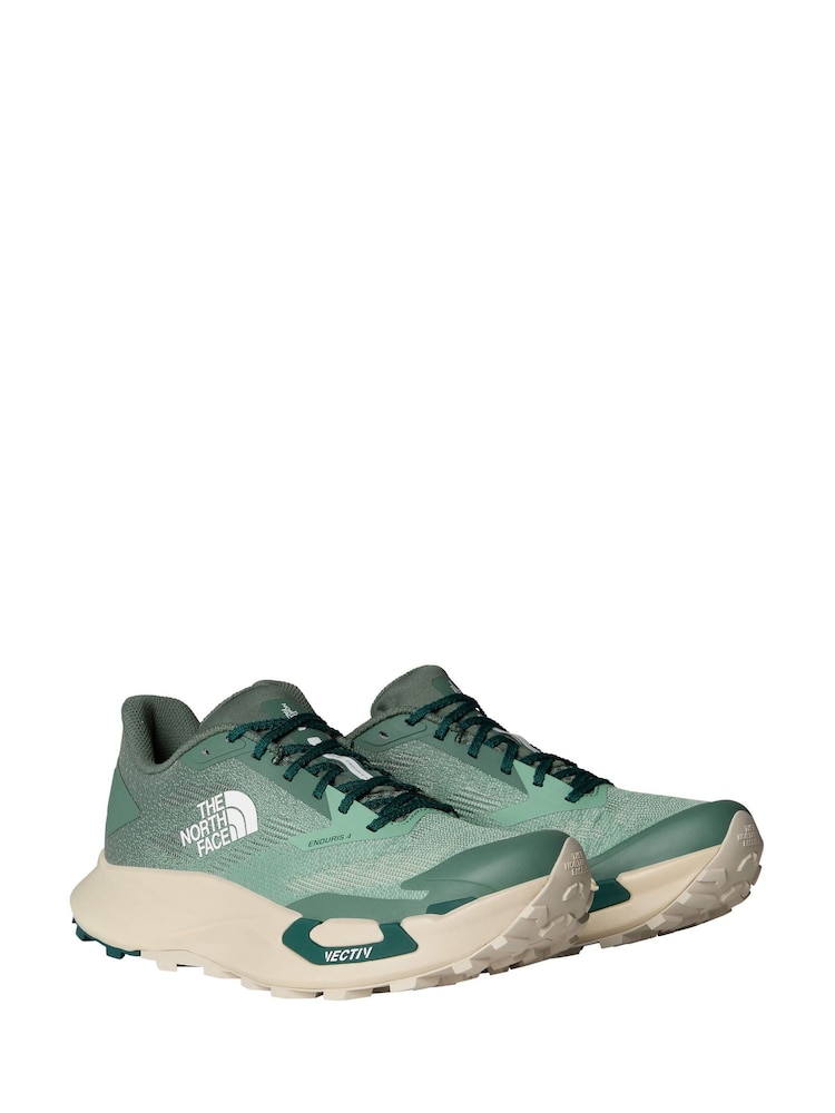 The North Face Green Mens Vectiv Enduris 4 Trainers - Image 2 of 6