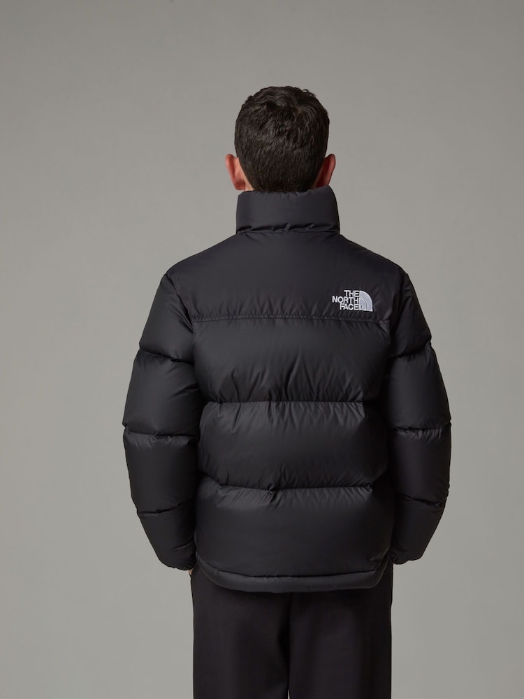 The North Face Black Teen 1996 Retro Nuptse Jacket - Image 2 of 4