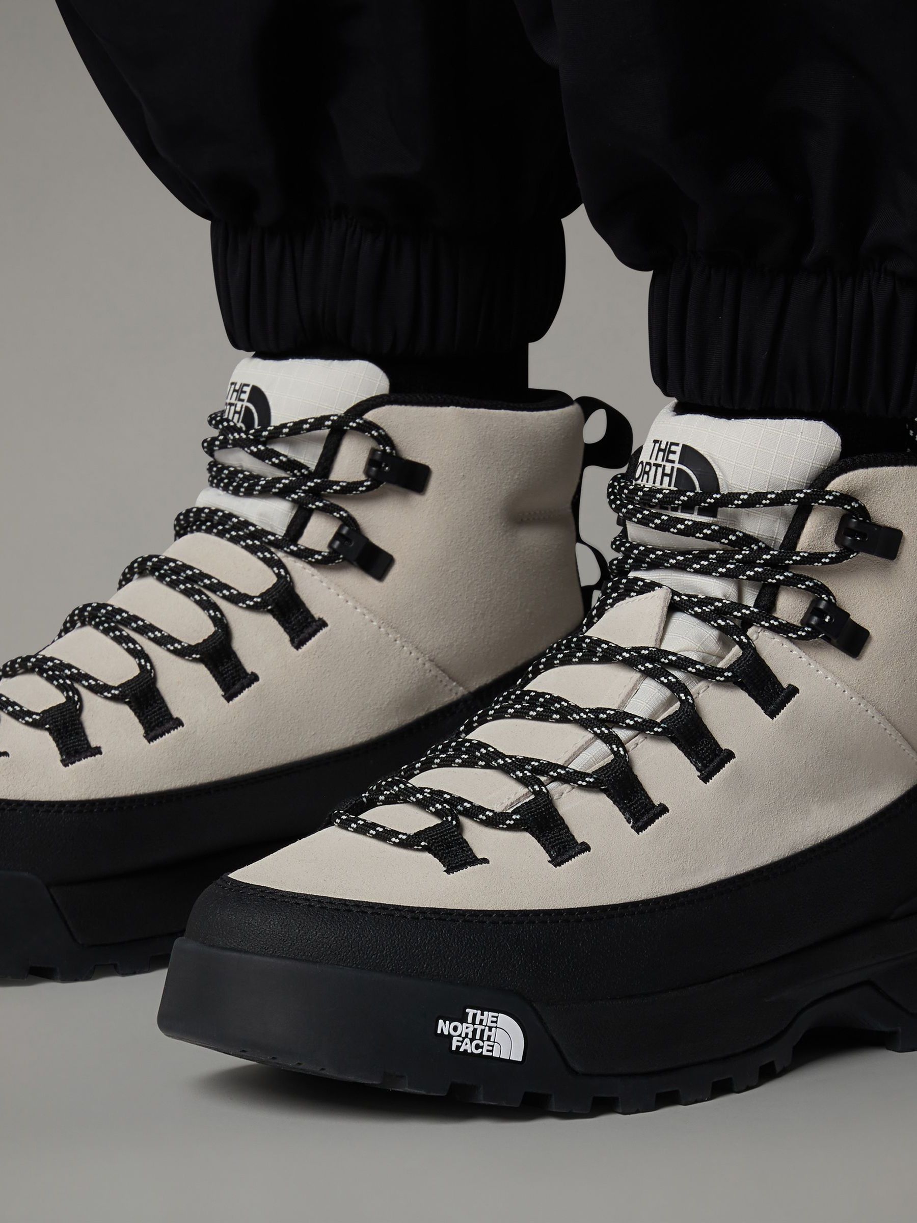 Buy The North Face Grey/Black Glenclyffe Urban Ankle Boots from