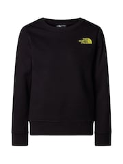 The North Face Black Teen Box NSE Crew Sweat Top - Image 3 of 4