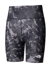 The North Face Black Flex 8inch Printed Cycling Shorts - Image 1 of 2