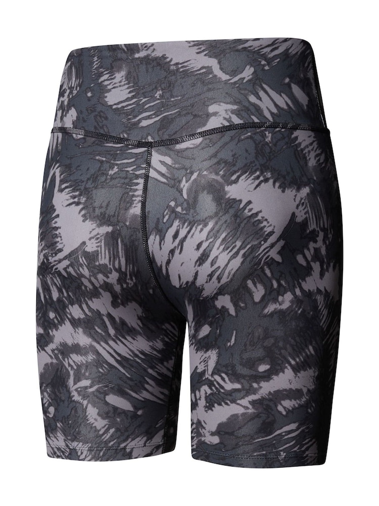 The North Face Black Flex 8inch Printed Cycling Shorts - Image 2 of 2