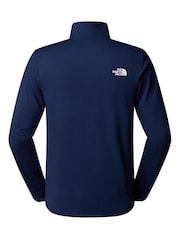 The North Face Blue 24/7 1/4 Zip Long Sleeve Tech Top - Image 2 of 2