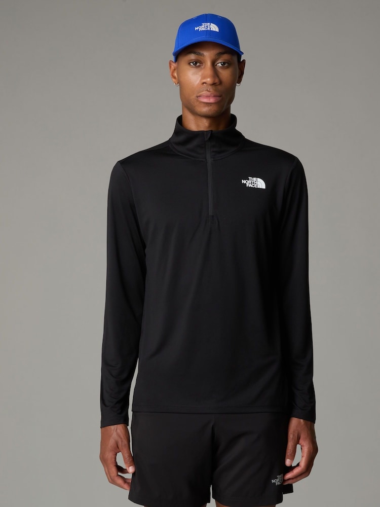 The North Face Black 24/7 1/4 Zip Long Sleeve Tech Top - Image 2 of 3