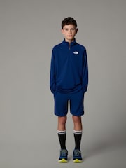 The North Face Blue Teen Never Stop Exploring 1/4 Zip Top - Image 1 of 3