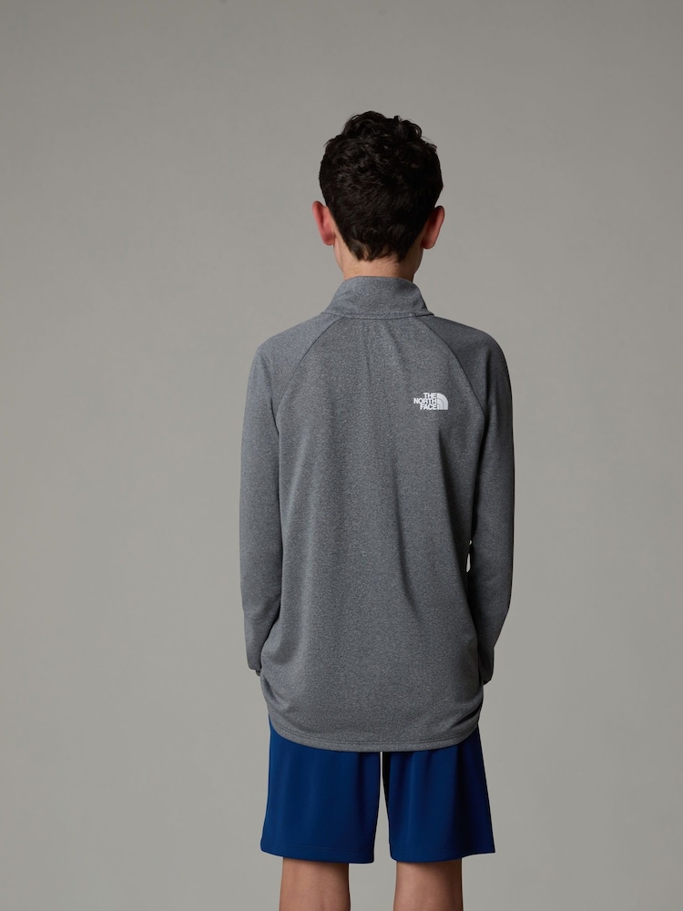 The North Face Grey Teen Never Stop Exploring 1/4 Zip Top - Image 2 of 3