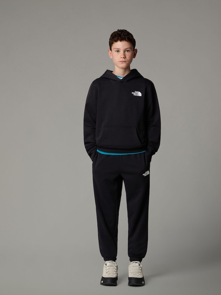 Negro - The North Face Teen Simple Dome Hoodie - Imagen 1 de 3
