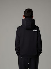 Negro - The North Face Teen Simple Dome Hoodie - Imagen 2 de 3