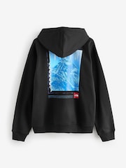 The North Face Black AXYS Oversized Back Print Hoodie - Image 2 of 2