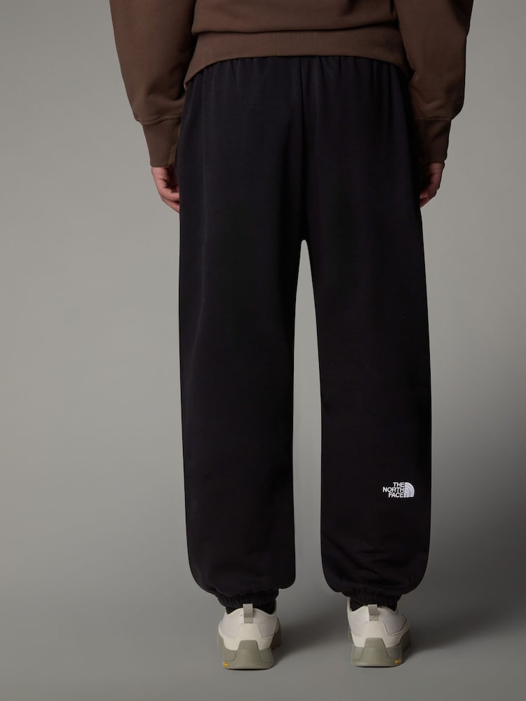 Черно-серый - Свободные джоггеры прямого кроя The North Face Essential - Изображение 3 из 3