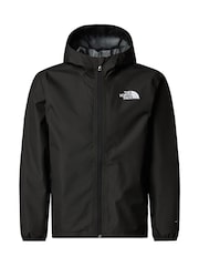 ブラック - The North Face ジップライン ティーン レイン ジャケット - 画像 5 / 5