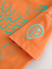 Orange Looney Tunes Short Sleeve T-Shirt (3mths-8yrs) - Image 4 of 4