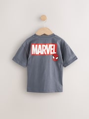 Темно-сірий - Spider-Man з коротким рукавом 100% Cotton футболки (3міс.-8р.) - Image 7 of 9