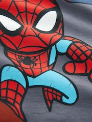 Темно-сірий - Spider-Man з коротким рукавом 100% Cotton футболки (3міс.-8р.) - Image 8 of 9