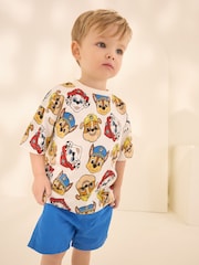 Ecru Paw Patrol Short Sleeve T-Shirt (3mths-8yrs) - Image 1 of 4