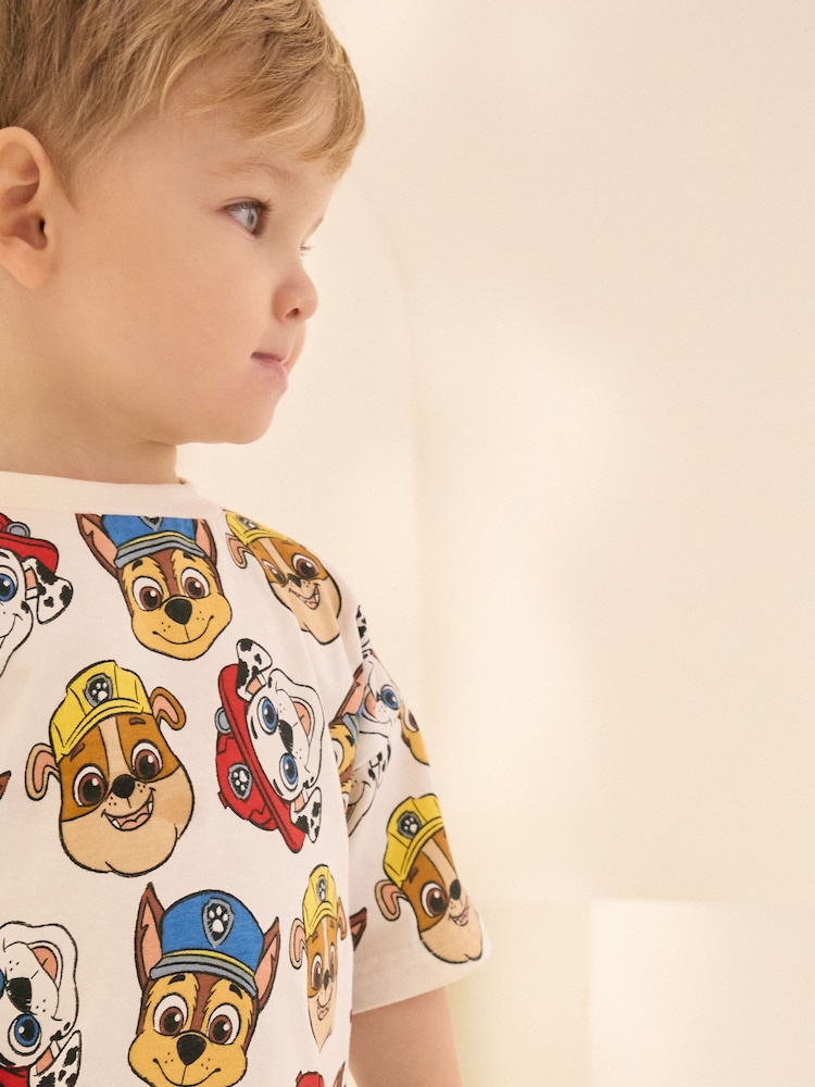 Ecru Paw Patrol Short Sleeve T-Shirt (3mths-8yrs) - Image 4 of 4