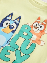 Lemon Yellow Bluey Short Sleeve T-Shirt (3mths-7yrs) - Image 3 of 4