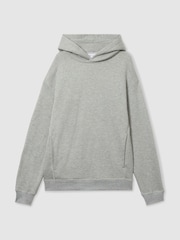 LES 100 CIEL Grey Reiss | Les 100 Ciels Modal-Blend Jersey Hoodie - Image 2 of 6