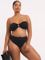 Simply Be Black 3 Piece Bikini Set - Image 4 of 7