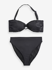 Simply Be Black 3 Piece Bikini Set - Image 6 of 7