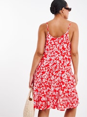 Simply Be Red Beach Coverups - Image 2 of 7