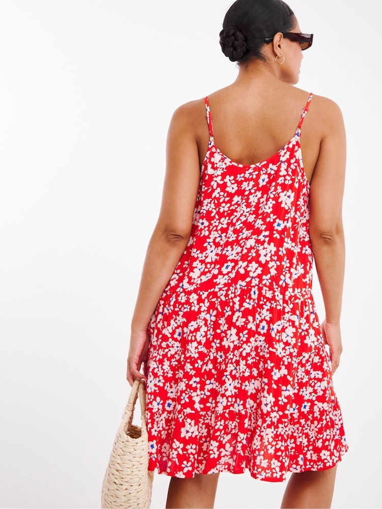 Simply Be Red Beach Coverups - Image 2 of 7