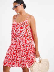 Simply Be Red Beach Coverups - Image 4 of 7