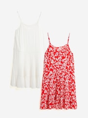 Simply Be Red Beach Coverups - Image 5 of 7