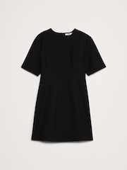 Banana Republic Black Mini Shift Dress - Image 4 of 4