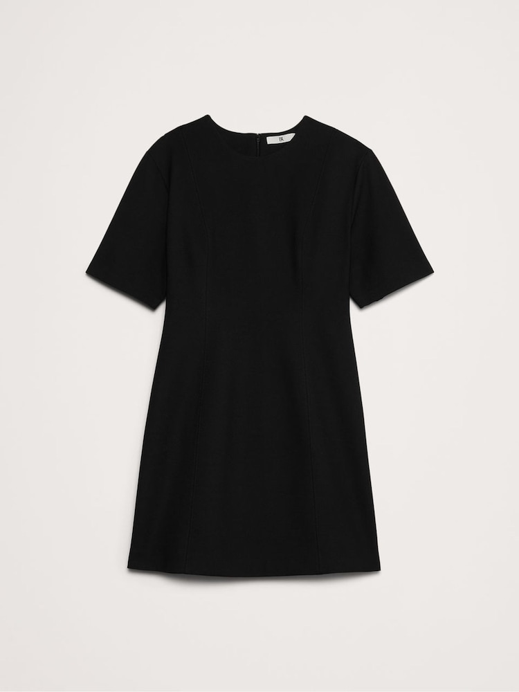 Banana Republic Black Mini Shift Dress - Image 4 of 4 Banana Republic Black Mini Shift Dress - Image 4 of 4