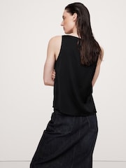 Banana Republic Stretch Satin Tunic Top - Image 2 of 3