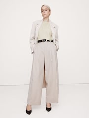Banana Republic Cream Essential Silk Top - Image 1 of 4